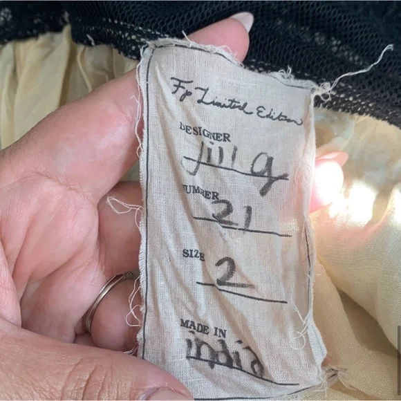 Free People *RARE* Jill G's Limited Edition Dress - Size 2 - Picture 11 of 11